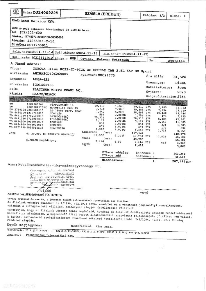 Toyota Hilux 2.8D 204CP 4x4 Double Cab AT GR Sport - 32