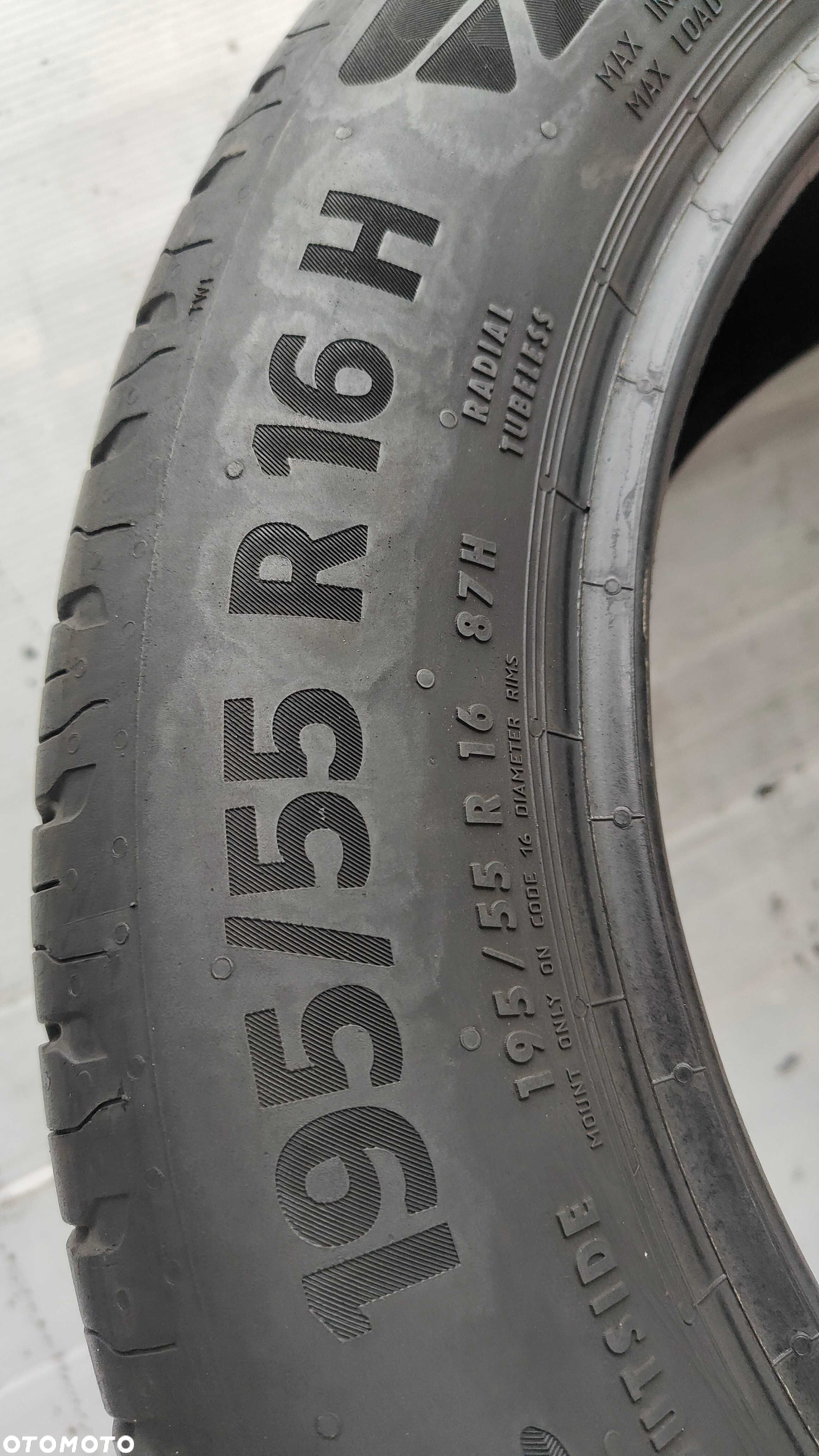 Opony Letnie 195/55/16 Continental 2szt 6mm - 3