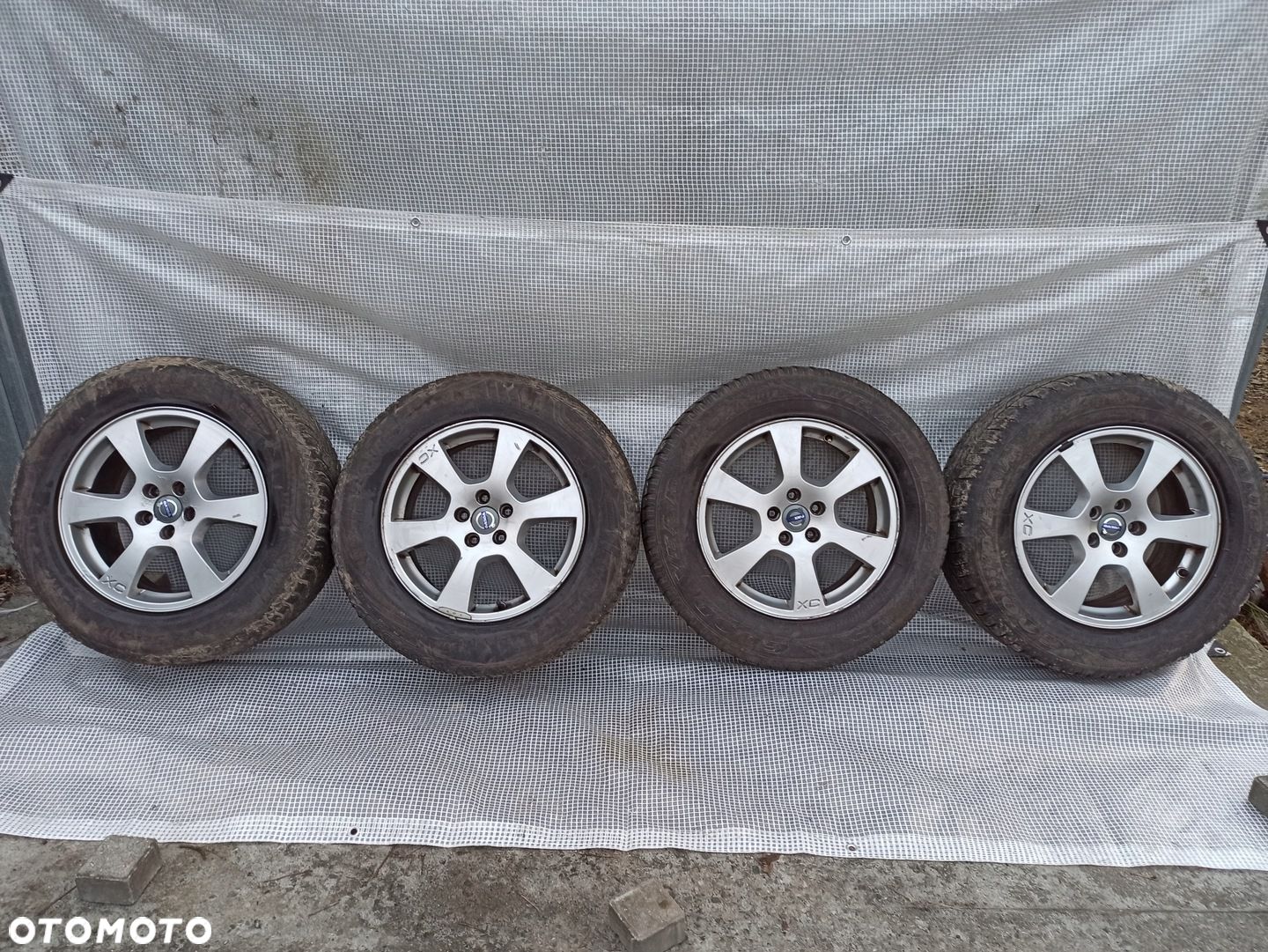 VOLVO XC60 FORD KOŁA FELGI ORYGINALNE 235/65R17 5x108 ET55 7.5Jx17 30671480 - 1