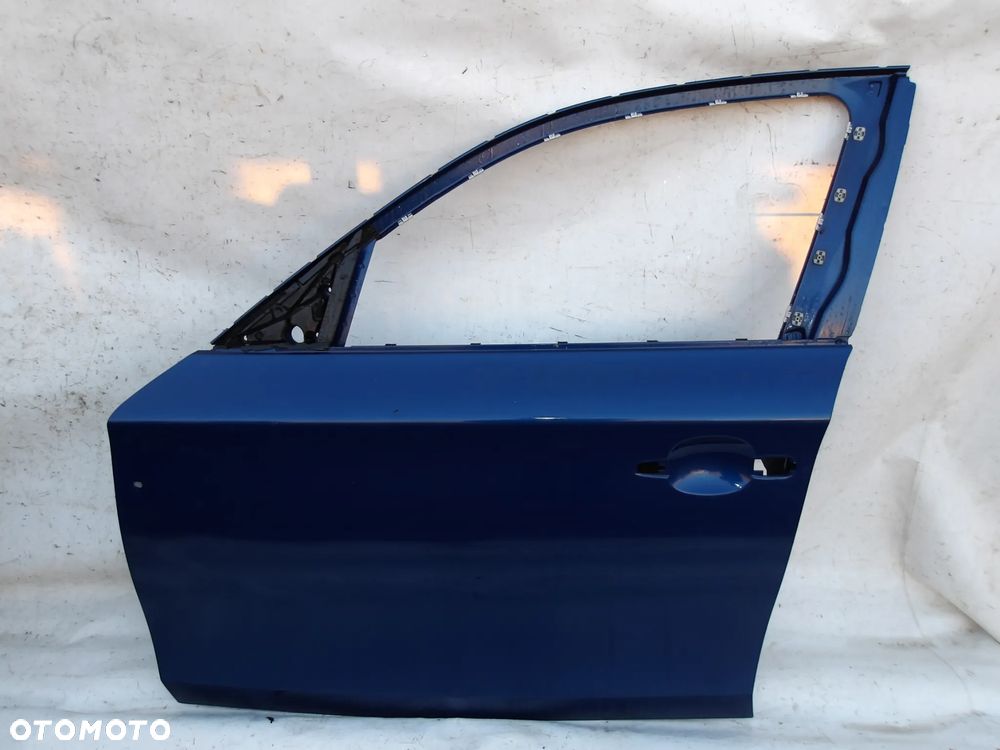 DRZWI LEWE PRZÓD PRZEDNIE BMW E87 LEMANS BLAU W434 F-VAT - 1