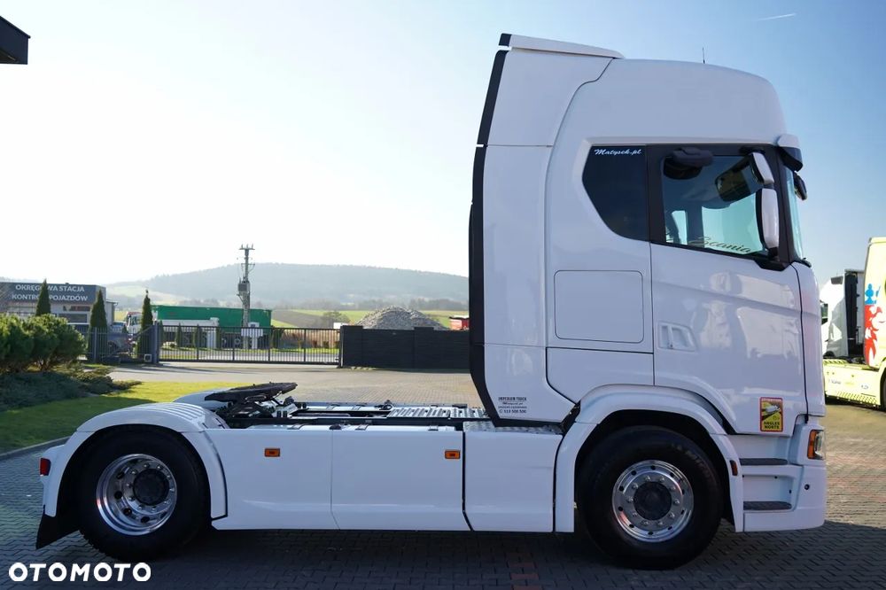 Scania S 500 / RETARDER  / CAŁA NA PODUSZKACH /  ALUFELGI / OPONY 100% / - 10