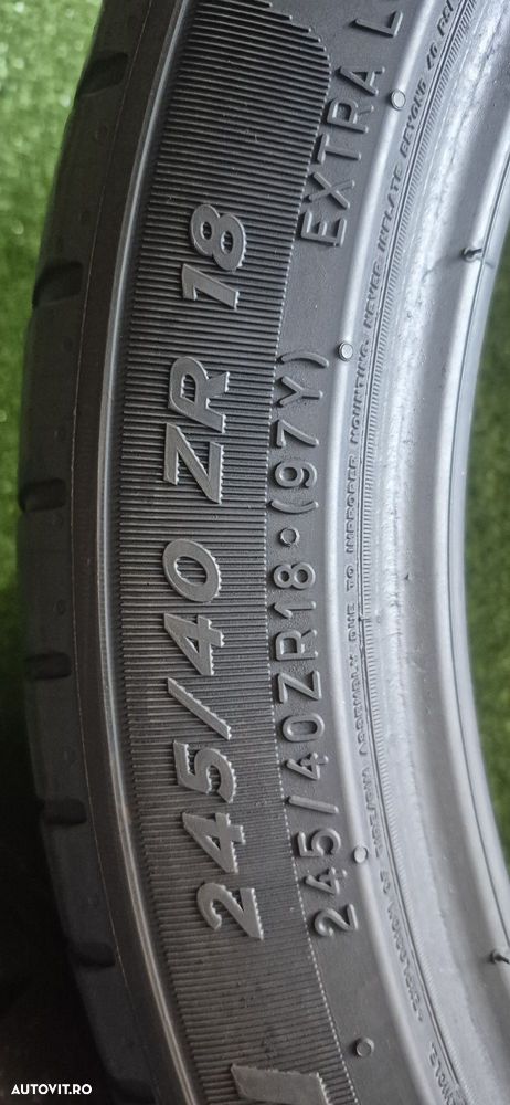 Anvelope 2x245 40 18 Michelin dot 22 mm4 - 5