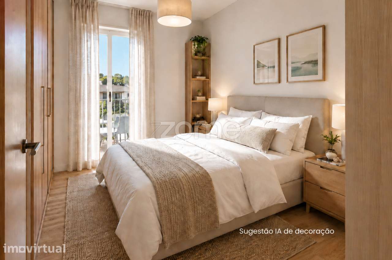 Apartamento T1, com 2 Varandas, Lareira, Garagem, em Viana do Castelo - Grande imagem: 3/15