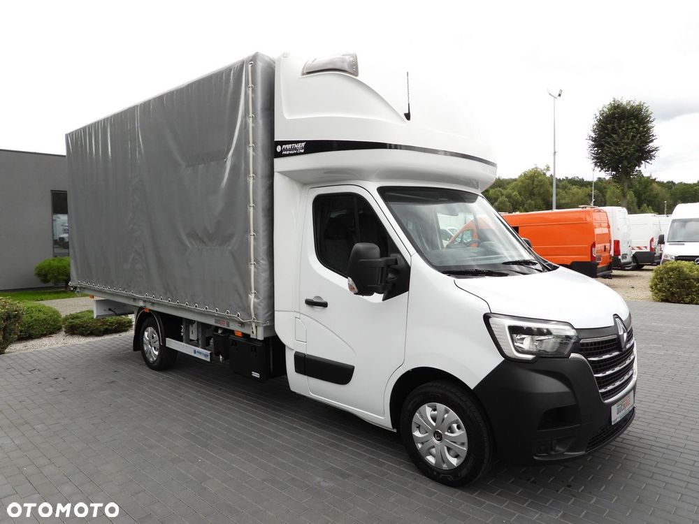 Renault MASTER PLANDEKA 10 PALET WEBASTO TEMPOMAT LEDY PNEUMATYKA KLIMATYZACJA  165KM - 5