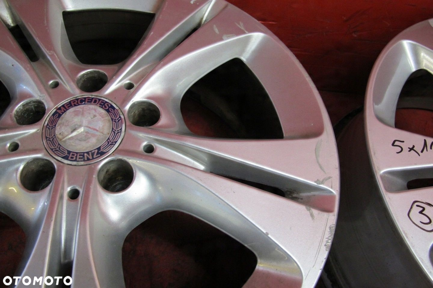 MERCEDES C-KLASA W204 W205 FELGI ALUMINIOWE 17 7J ET48.5 5x112 KOMPLET - 7