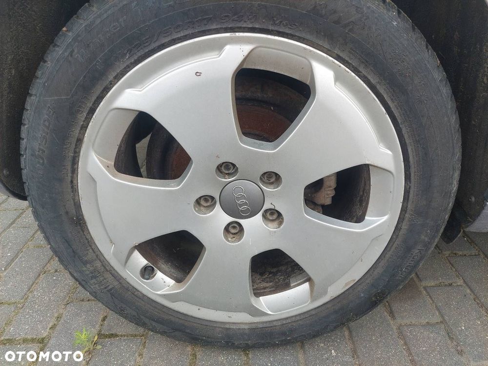 FELGI ALUMINIOWE KOMPLET 5x112 7,5Jx17 ET56 FI57,1 AUDI 8P0601025C - 1