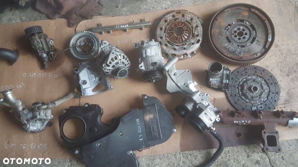 Kolektor wydechowy Fiat Ducato 2,3 multijet euro 6 - 2