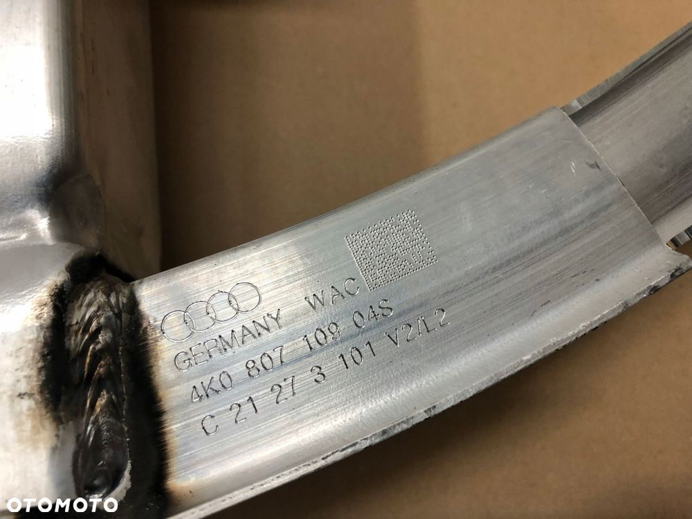 belka pod zderzak audi a6 c8 4k0 wzmocnienie belka zderzaka - 6