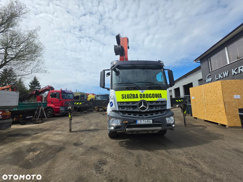 Mercedes-Benz Arocs 3246 8x4 wywrotka hds PALFINGER 45000 - 6
