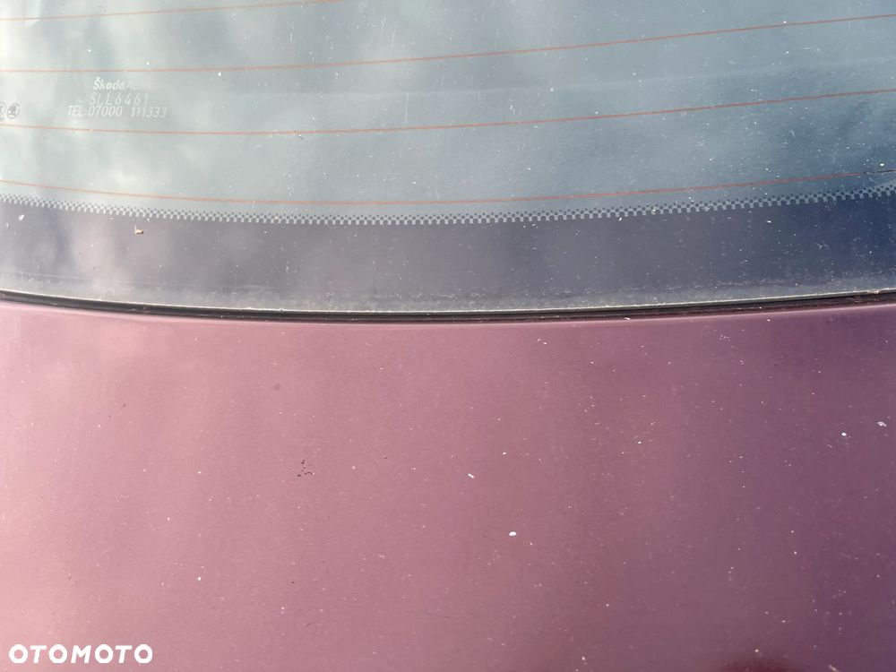KLAPA BAGAŻNIKA Z SZYBĄ SKODA OCTAVIA II LIFT HB 2010 ROK KOD LAKIERU F3X - 12