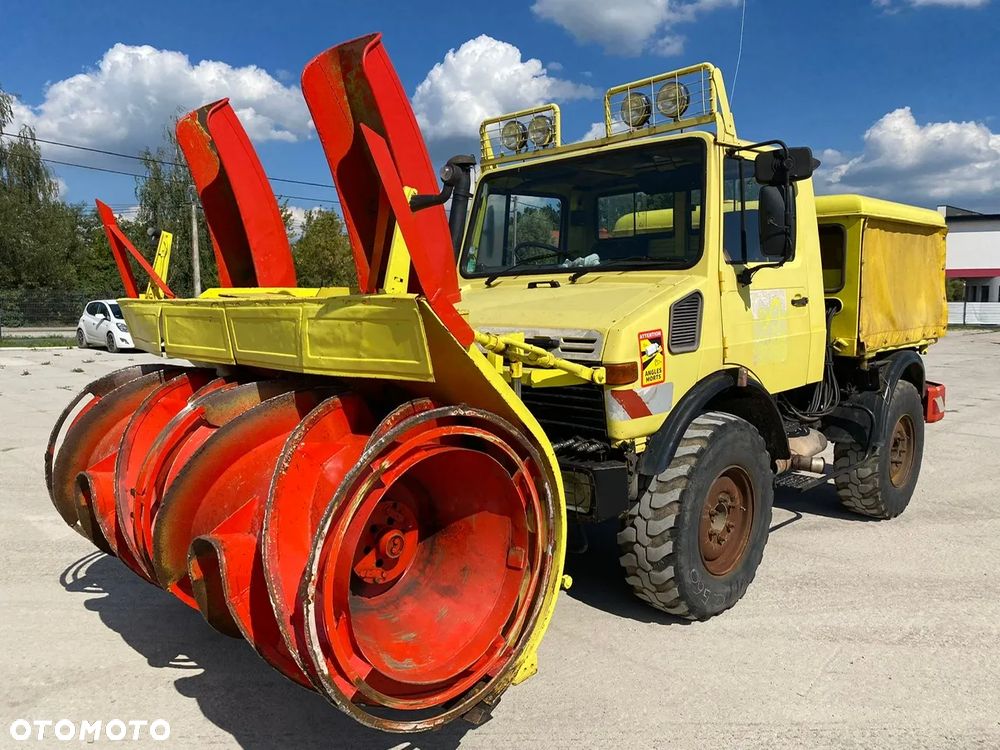 Unimog 1200 Odśnieżarka Wirnikowa / Wywrotka  / Akcja Zima - 1