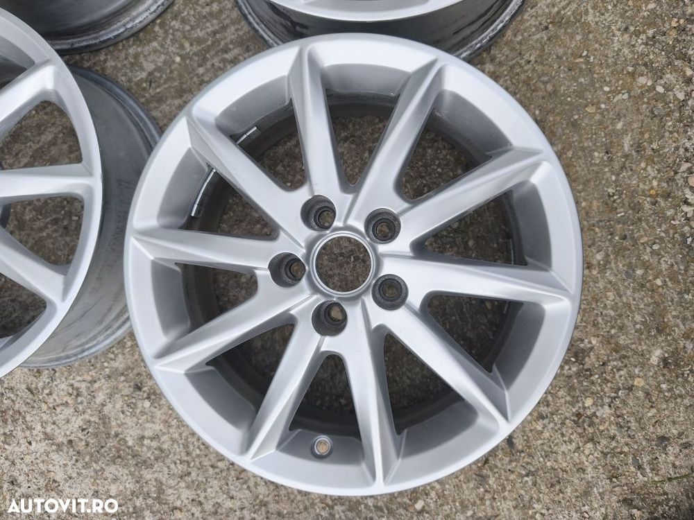 Jante Aliaj Originale Seat Ibiza R15 5x100  VW Polo, Skoda Fabia - 5