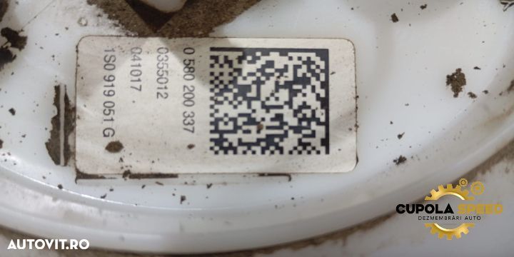 Pompa combustibil 1S0919051G 1.0MPI Volkswagen VW Up 1 [2011 - 2020] - 2