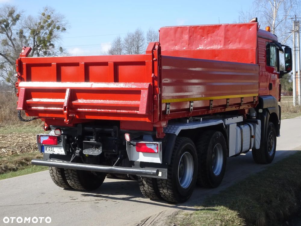 MAN TGS 26.480 6X6  Kipper 3-stronny Hydroburta stan idealny - 5