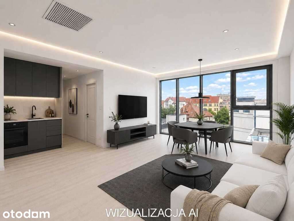 2 pok. apartament w Sky Garden! Stan deweloperski!