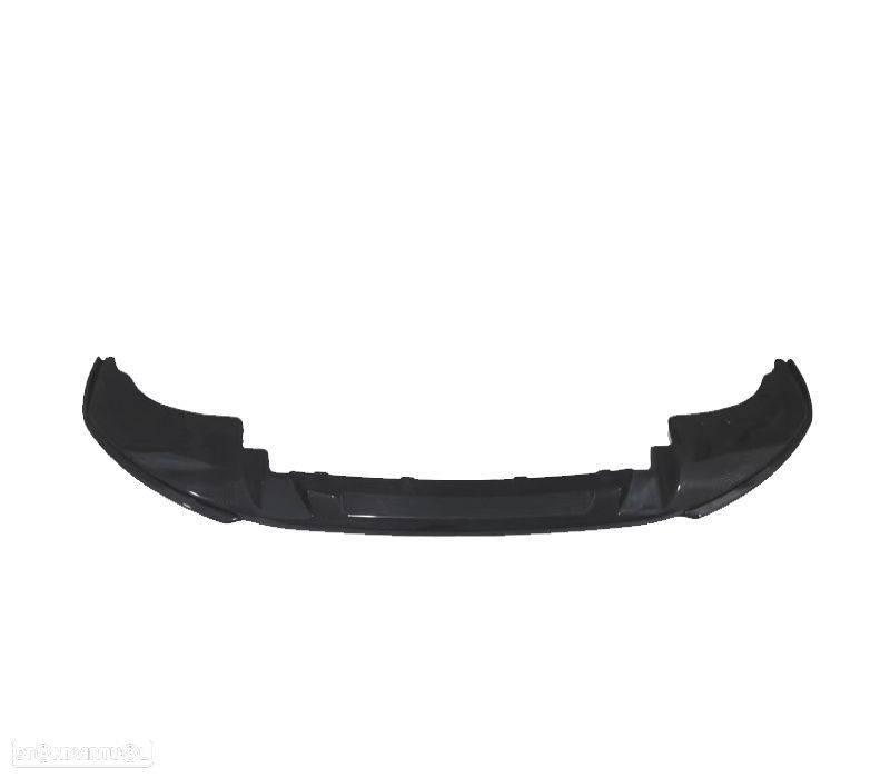 SPOILER LIP FRONTAL BMW G22 2P 3P 20- PRETO BRILHANTE - 2