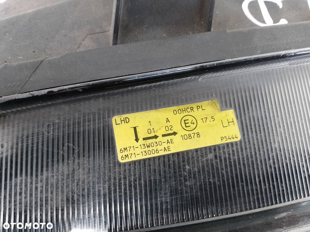 LAMPA PRZÓD LEWA MAZDA 2 ( 03-07 ) 6M71-13W030-AE   6M71-13006-AE   P5444L - 6
