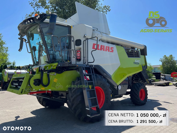 Claas TRION 640+Vario 620