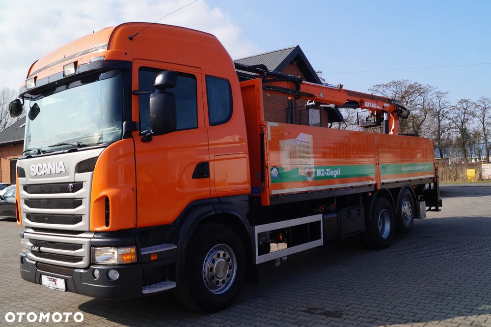 Scania G440 Euro 5 6x2 HDS Atlas 145.2 - 3