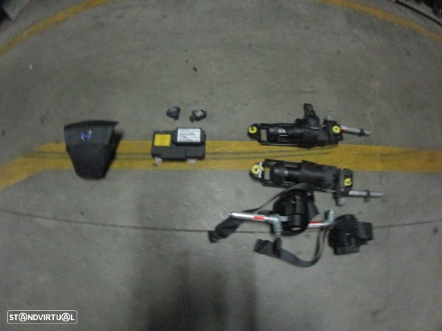Kit Airbags 30615716 601220700B 601407700 8697679 8651201 8651200 VOLVO V50 2004 2.0D 136CV 5P CINZA PRETO - 5