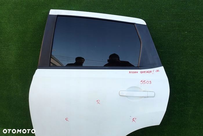 NISSAN QASHQAI I 06-13 drzwi lewe tylne tył - 2