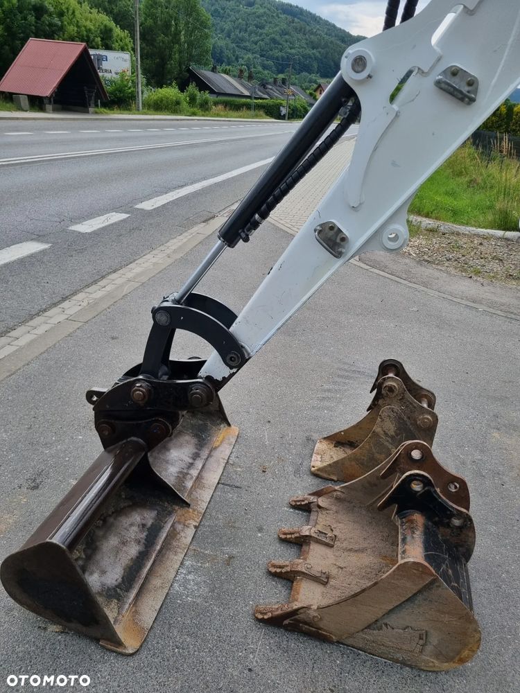 Bobcat E27Z Koparka Gąsienicowa 2,7 Tony jak Nowa Z Norwegii 2021r 1600mtg Kubota silnik - 13
