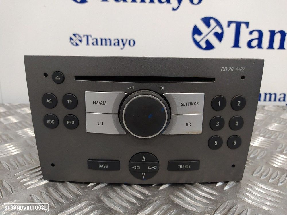 SISTEMA AUDIO / RADIO CD OPEL ASTRA H 2004 -13154304 - 2