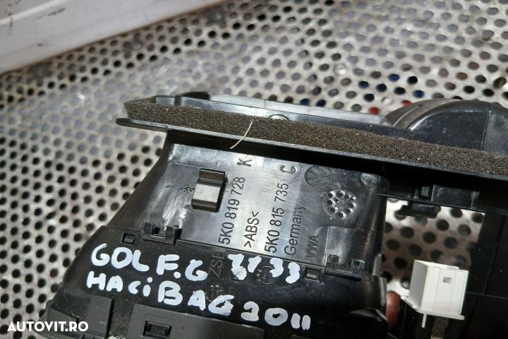 Grila ventilatie bord centru 5K0819743 5K0815736C 5K0819743 5K0815736 - 5
