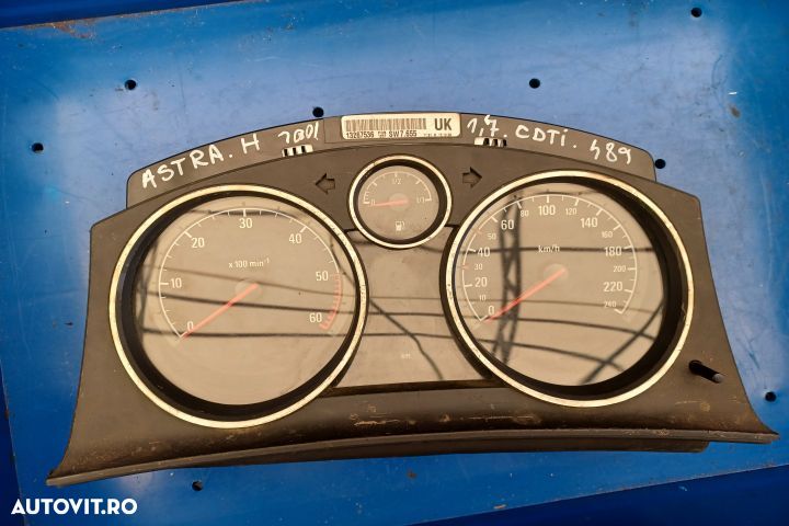 Ceasuri bord 13267536 Opel Astra H [facelift] [2005 - 2015] wagon 1.7 - 1