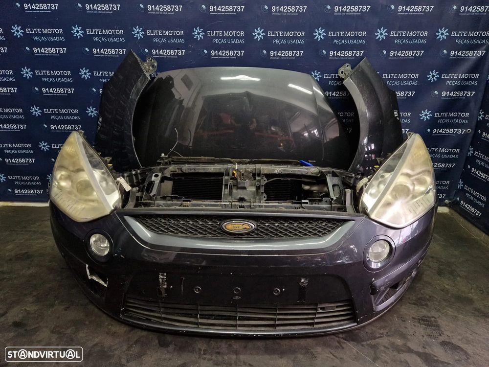 Frente completa usada FORD S-MAX 2.0 TDCI capot parachoques oticas guardalamas - 3