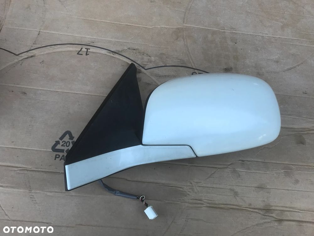 Suzuki Swift MK6 05-10 Lusterko Prawe Lewe Biała Perła Z7T 5Pin - 3
