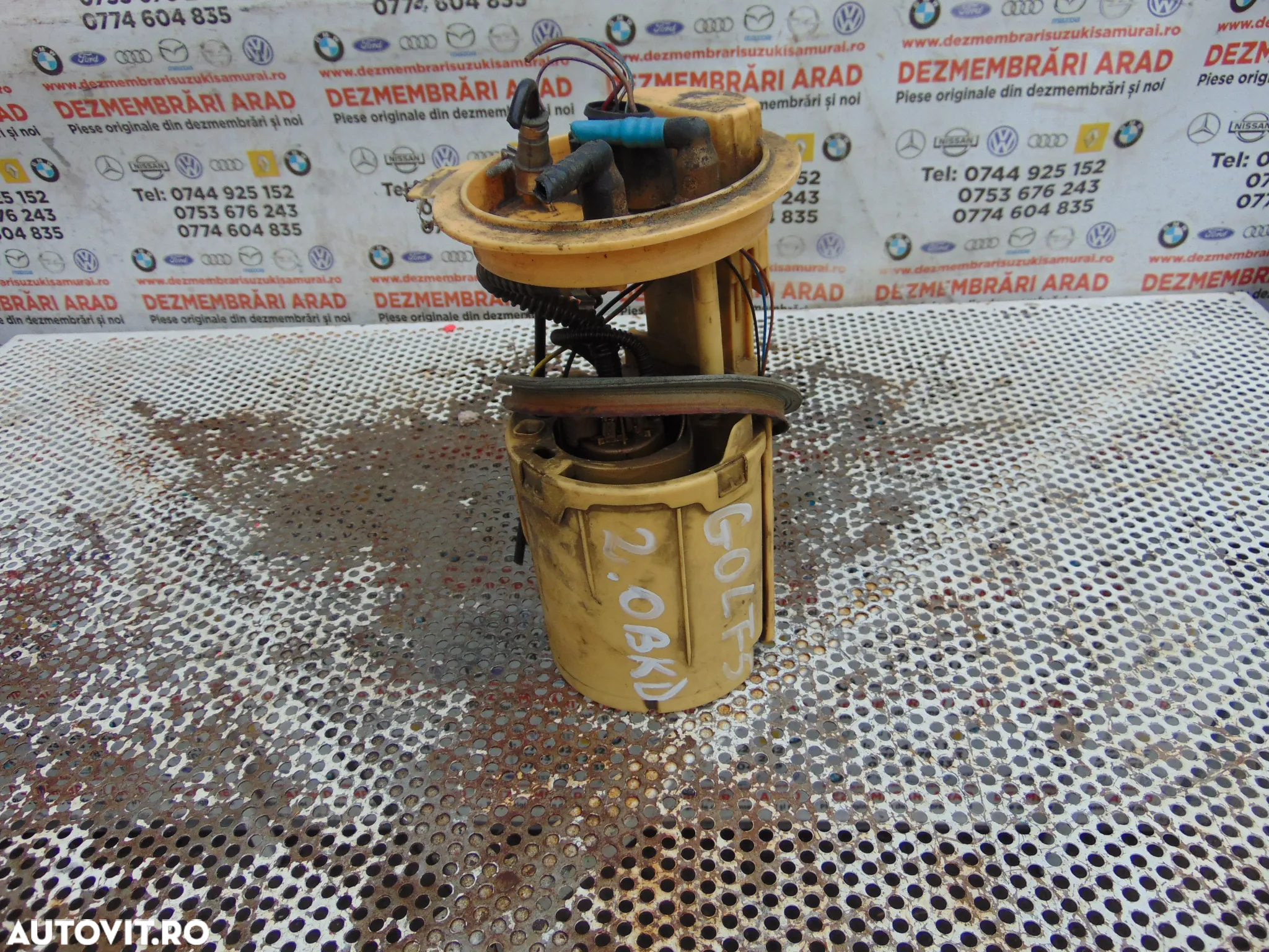 Pompa motorina rezervor VW golf 5 2.0 audi a3 skoda octavia 1.9 cod 1k0919050d seat leon - 2