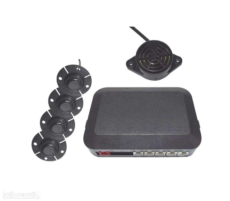 KIT PDC PARK TRONIC SENSORES DE ESTACIONAMENTO SONORO - 1