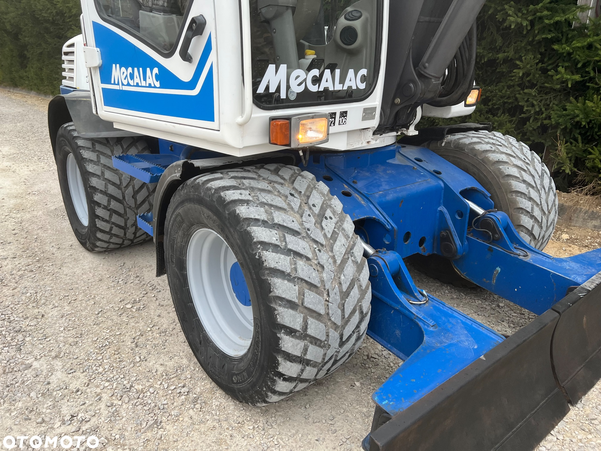 Mecalac KOPARKO ŁADOWARKA MECALAC 12mtx SPEEDER 2011 3910mth 2xłyżka niwelator przesiewacz widły KOPARKA kołowa 714 centr smarowanie wersja SPEEDER szybka jazdą JCB CASE FERMEC TEREX CAT plug dzielony dodatk hydraulika - 11