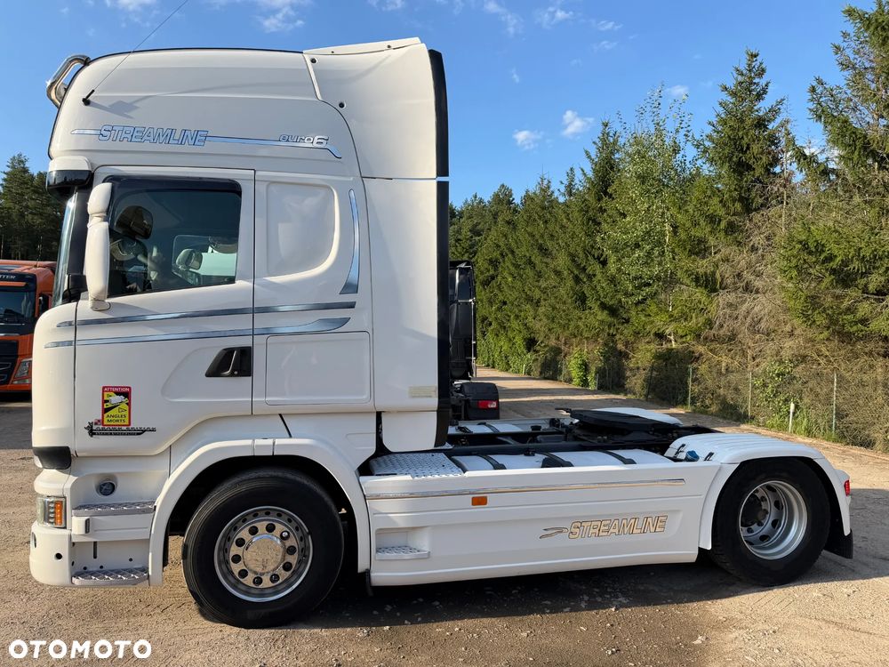 Scania R450 CROWN EDITION / HYDRAULIKA DWUOBWODOWA + 2 ZBIORNIKI PALIWOWE / RETARDER / LAMPY LED / TACHOGRAF NOWEJ GENERACJI GEN2v2 / FULL SPOJLERY / PIĘKNA SCANIA 2017 ROK !! - 7