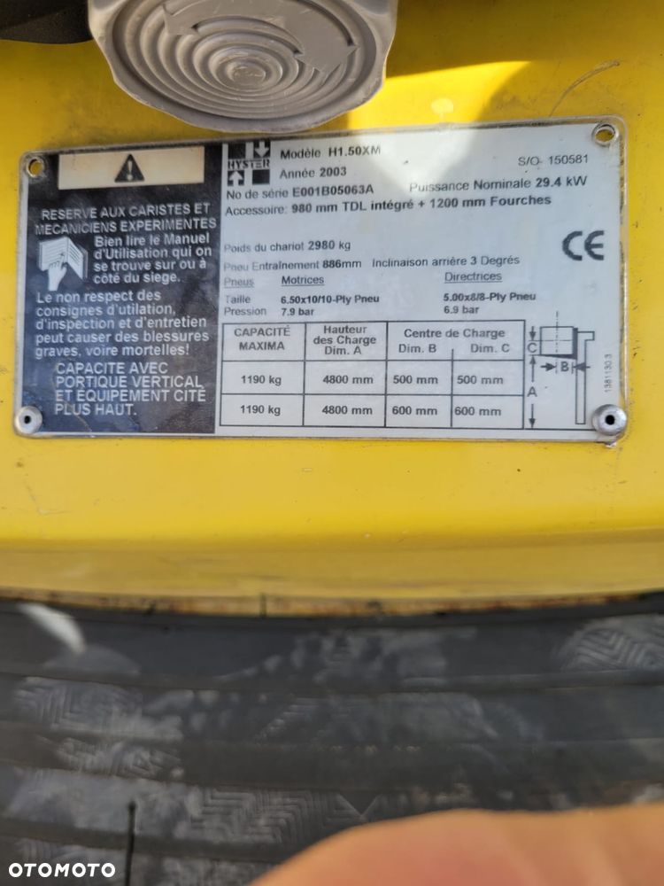 Hyster H1.50 XM TRIPLEX - 10