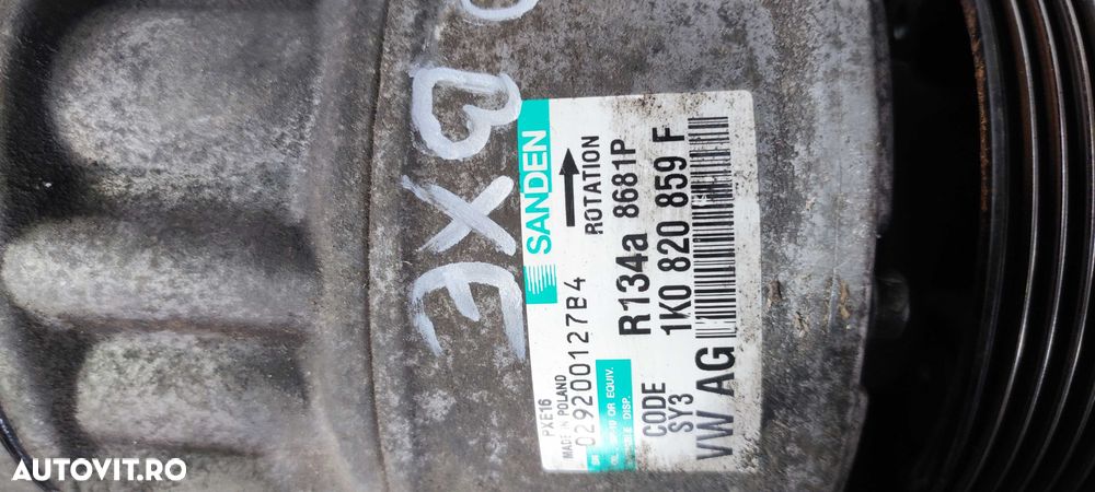 Compresor clima volkswagen vw golf 5 Break BXE cod 1K0820859F - 4