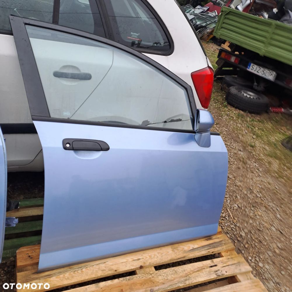 Honda Jazz II 2002-2008r. drzwi prawy przód kod lakieru B506M - 3
