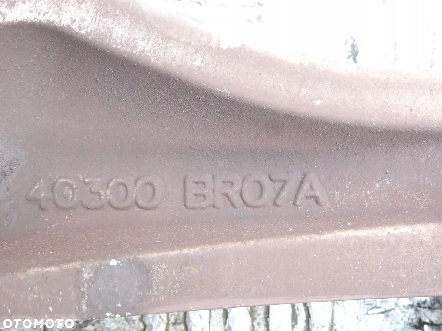Alufelga Nissan Qashqai J10 17" 5x114.3 ET 40 - 9