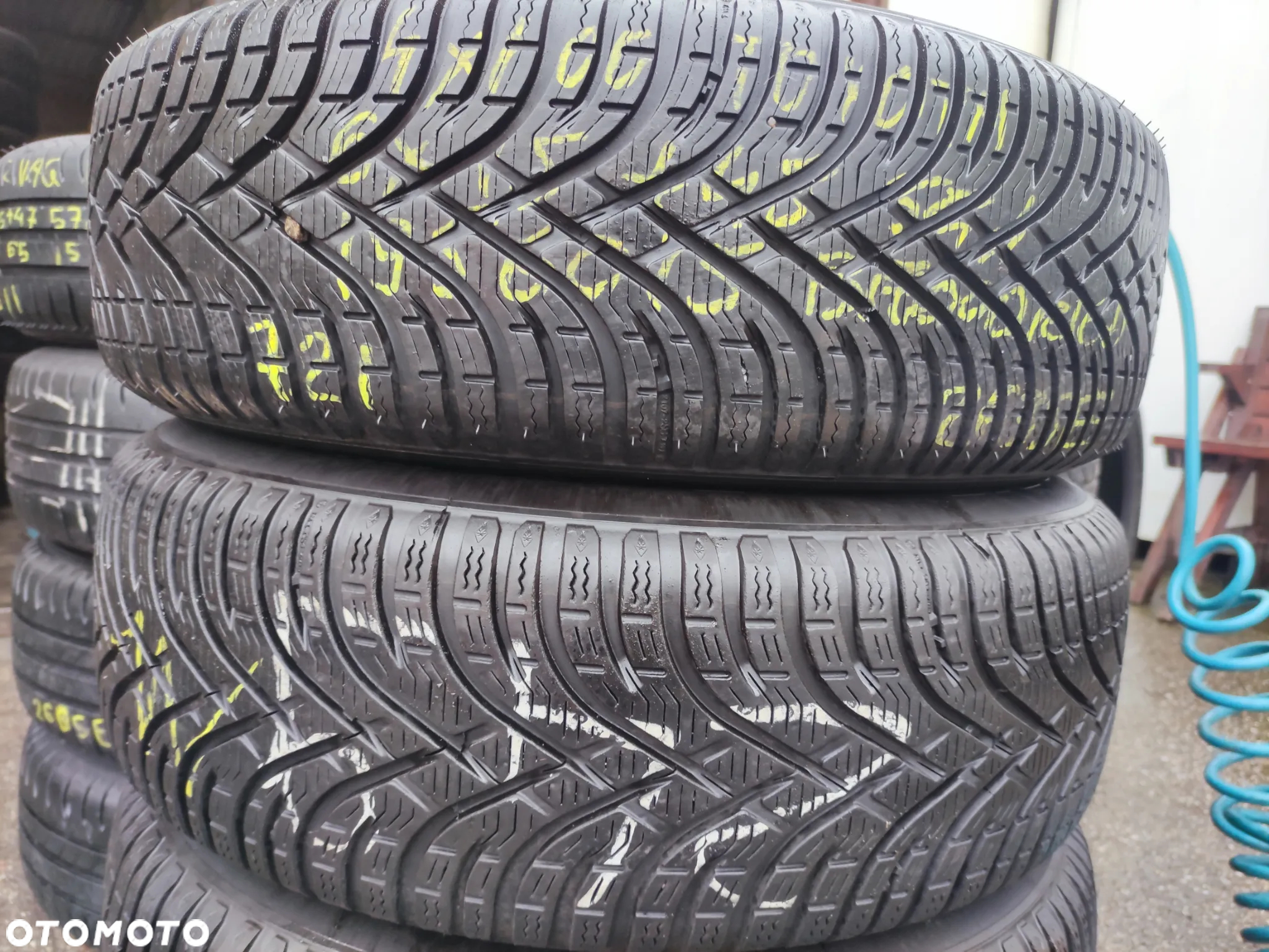 195/60R15 88T Opony Zimowe Zima BFGoodrich G-FORCE Winter 2 7mm Legnica ALU-RAD 21r. jak 185/65 - 2