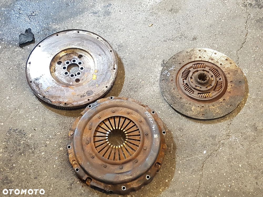 SPRZĘGŁO KOMPLETNE KOŁO ZAMACHOWE TARCZA DOCISK MAN TGL 180 220 KM EURO 5 - 3