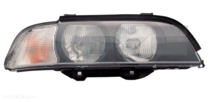 Bmw E39 96-00 Reflektor Przedni Lampa Przednia Biały Nowy - 1
