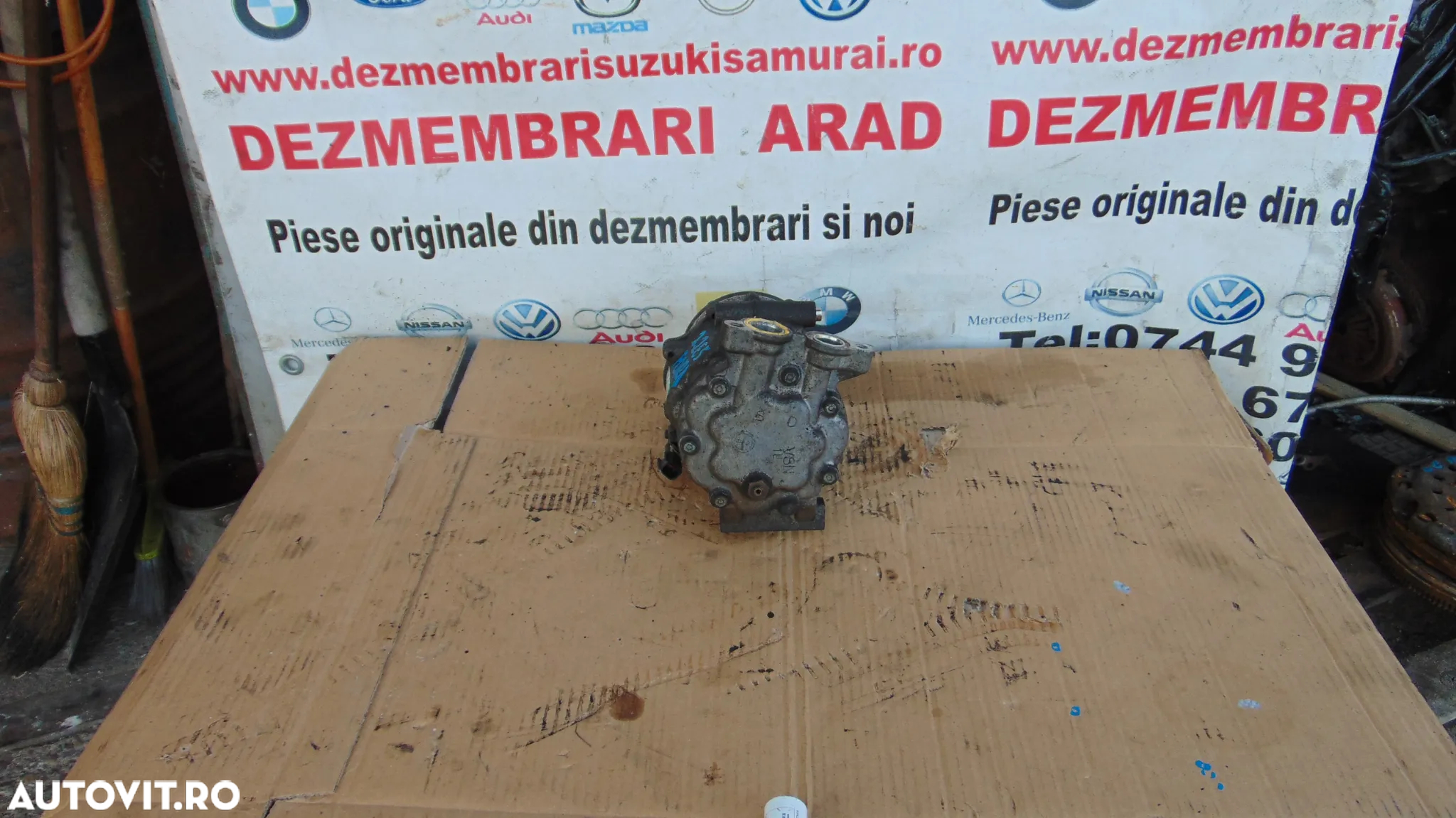 Compresor clima Ford Transit 2.2 euro 5 dezmembrez transit 2.2 euro 5 tractiune fata spate - 6
