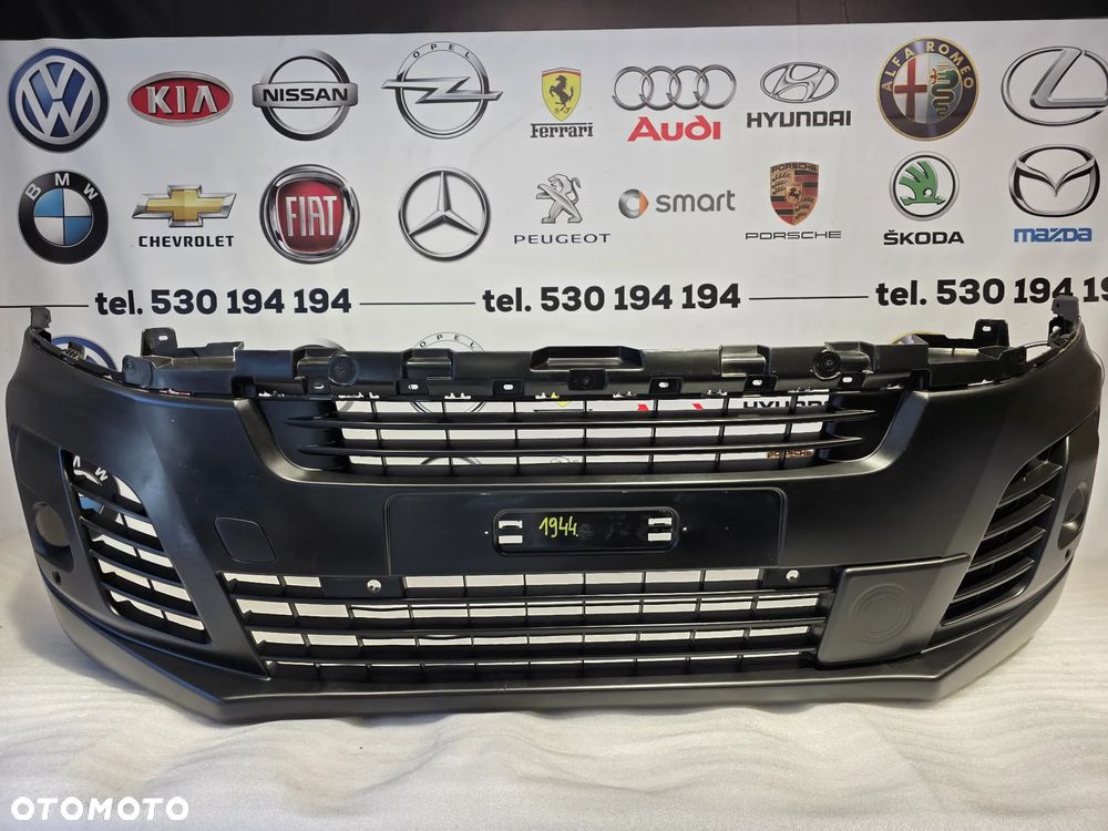 PEUGEOT EXPERT 3 III / CITROEN JUMPY / TOYOTA PROACE 16- ZDERZAK PRZEDNI PRZÓD NA 6xPDC NR 9808639977 NR AUKCJI NZ1944 - 1