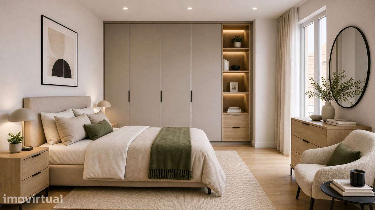 APARTAMENTO T2 Duplex  com terraço, como novo, Situado no Bairro No... - Grande imagem: 2/23