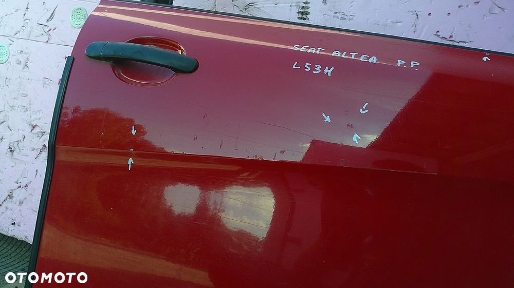 SEAT ALTEA DRZWI PRZEDNIE PRAWE L53H - 7