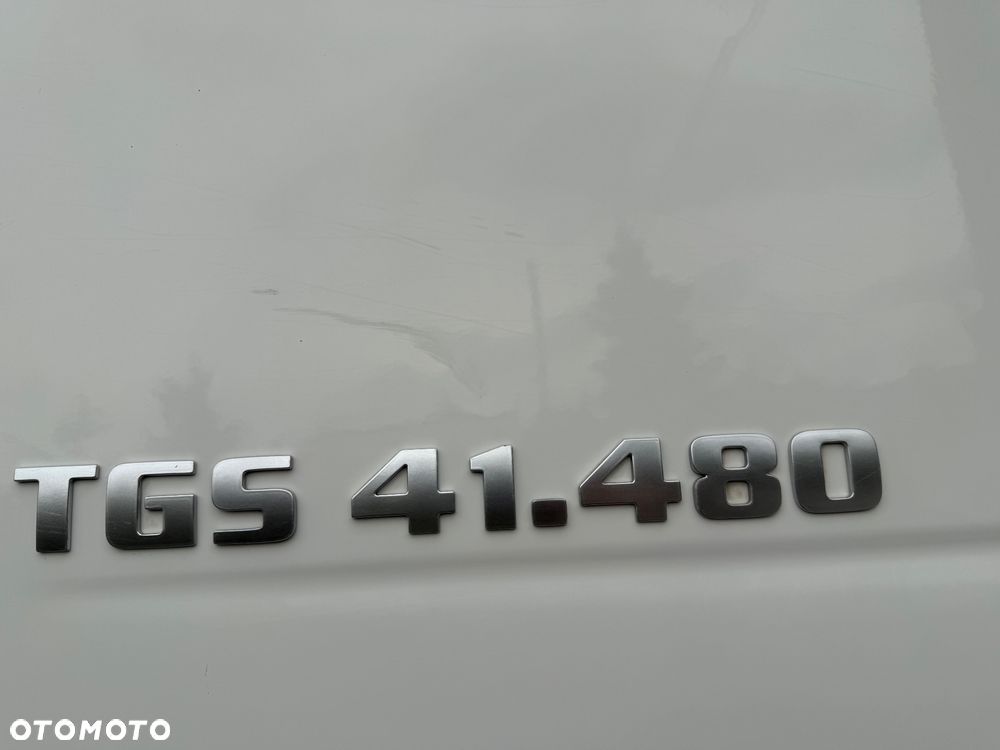 MAN TGS 41.480* 8x4* Wywrot* Hydroklapa* Koła 85%* Z Francji* Stan - 19
