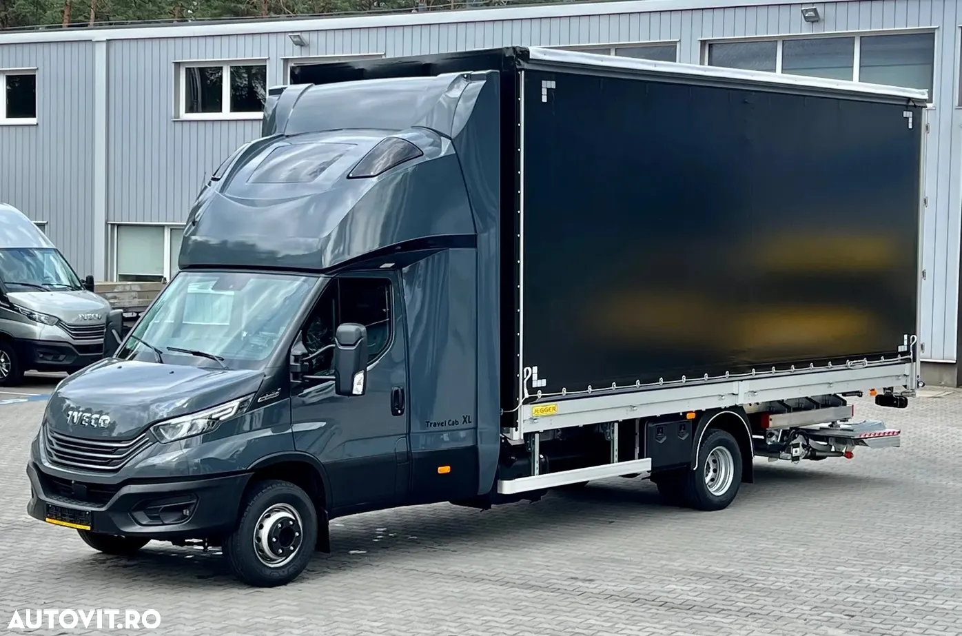 Iveco DAILY 3,0 TURBO 160 CP PREVAZUT CU SUPRASTRUCTURA CU PRELATA SI LIFT - 3