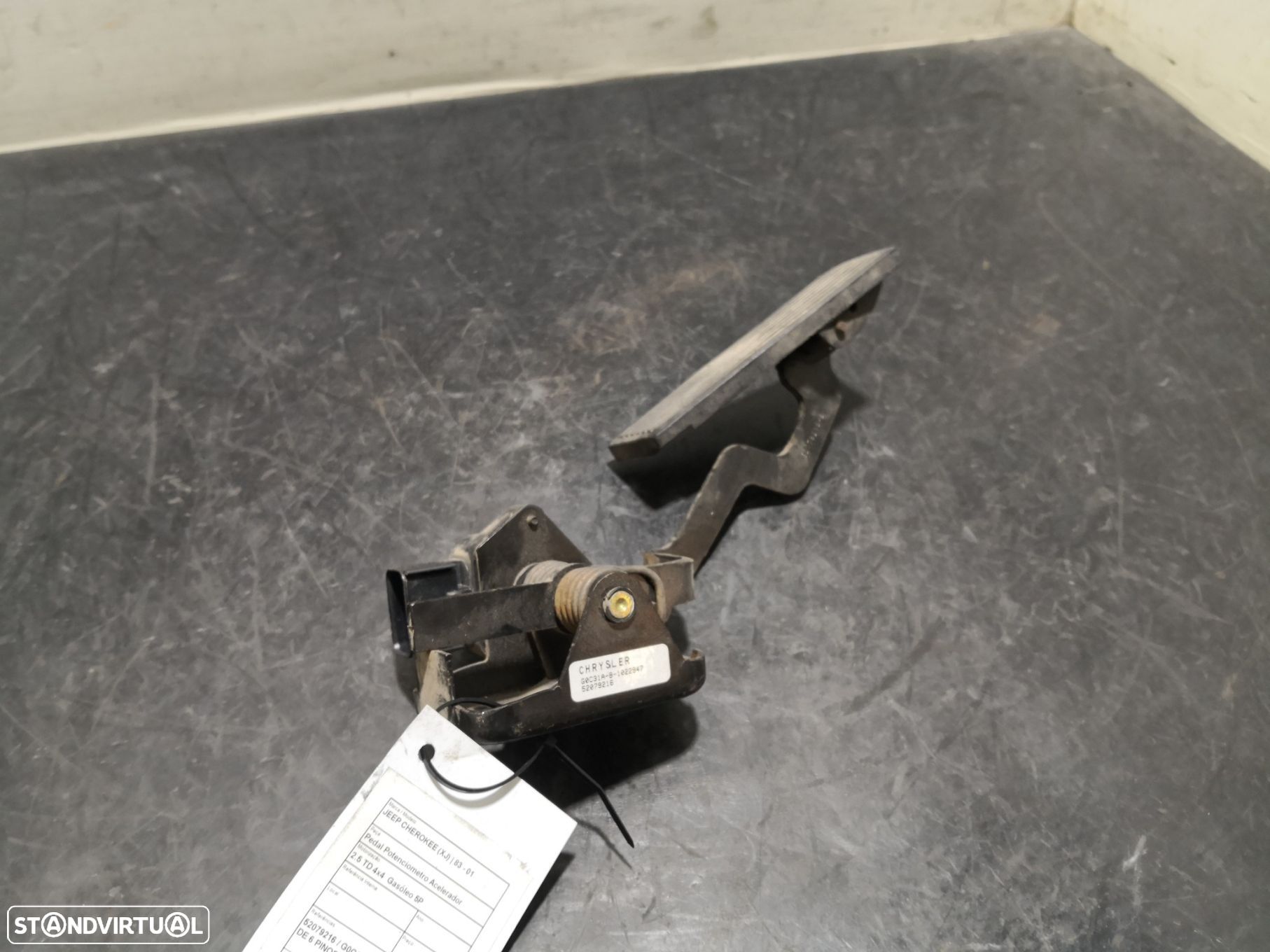 Pedal Potenciometro Acelerador Jeep Cherokee (Xj) - 1