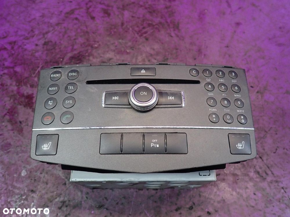 MERCEDES C-KLASA W204 07- RADIO CD NAWIGACJA BLUETOOTH A2049068501 BE9075 - 2